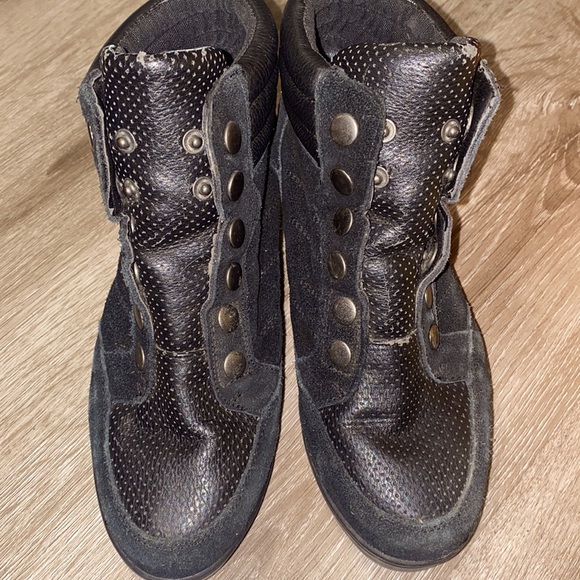 MIA button up wedge booties - Picture 1 of 4